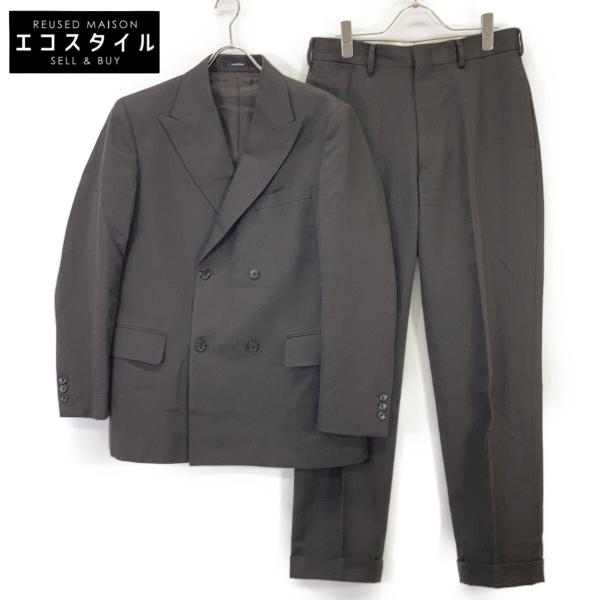 良品 ジェイプレス スーツセットアップ グレー ジャケット パンツ 背抜き セール】 【WEB・一部店舗限定】インテリジェントストライプ スーツ