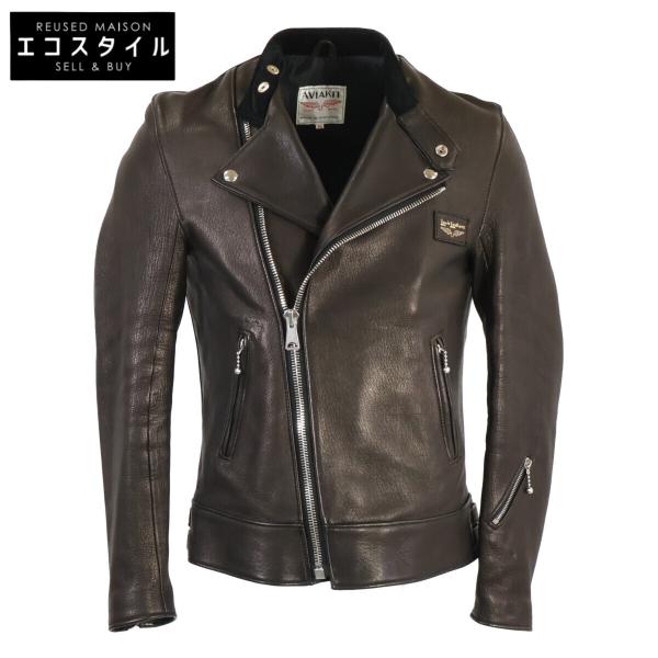 最終値下36 Lewis Leathers REAL McCOY'S 鹿革 THE REAL McCOY'S×Lewis Leathers（リアルマッコイズ×ルイスレザー）の
