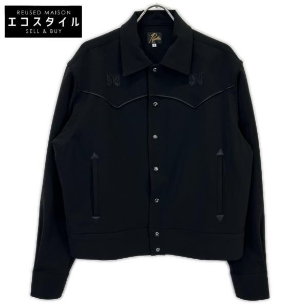 needles ニードルズ ブラック OT136 Piping Cowboy ジャケット L