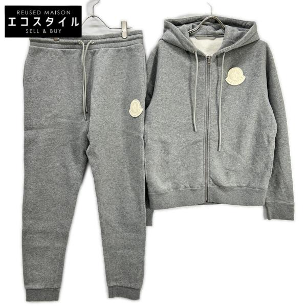 MONCLER（モンクレール） 23年製 HOODIE ZIP UP セットアップ グレー M