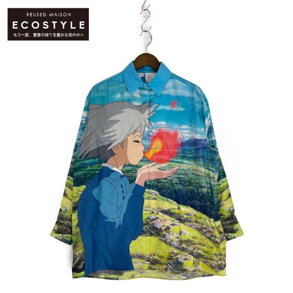 ロエベ ハウルの動く城 カルシファー Tシャツ オンライン限定品 サイズS LOEWE(ロエベ) / ロエベ/ハウルの動く城/カルシファーTシャツ/S