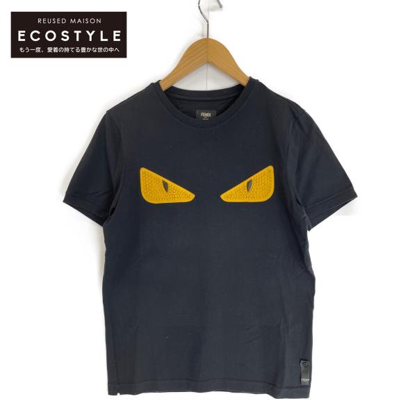 フェンディ FENDI Tシャツ 半袖 カットソー モンスター バグズ アイ M FENDI 国内正規/ フェンディ FY0626 SV バグズ モンスター アイ