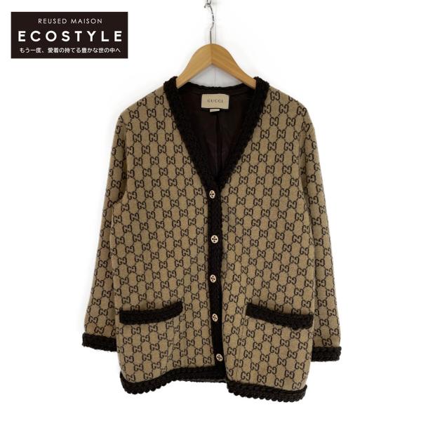 GUCCI 国内正規/ グッチ 644570 GG柄 ウール ニット GUCCI 国内正規/ グッチ 644570 GG柄 ウール ニット