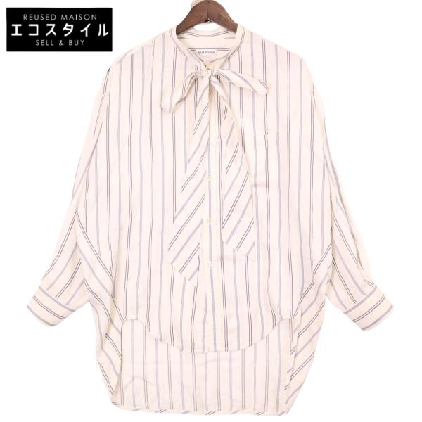 BALENCIAGA（バレンシアガ） 520497 18年 ボウタイ付きストライプ