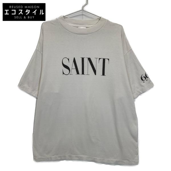 SAINT MICHAEL セントマイケル ホワイト ヴィンテージ加工 SAINT