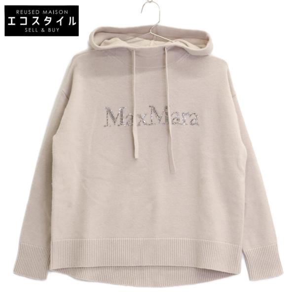 美品✨MAXMARA　ニットパーカー　ボーダー　カシミヤ　ベージュ　L 楽天市場】【最大2万円OFFクーポン対象・1/9-20時～】MAX MARA