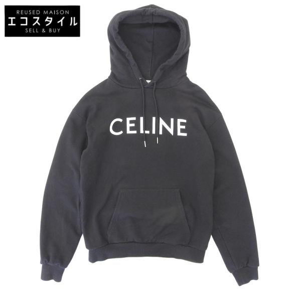 CELINE（セリーヌ） コットン ロゴプルオーバー パーカ トップス