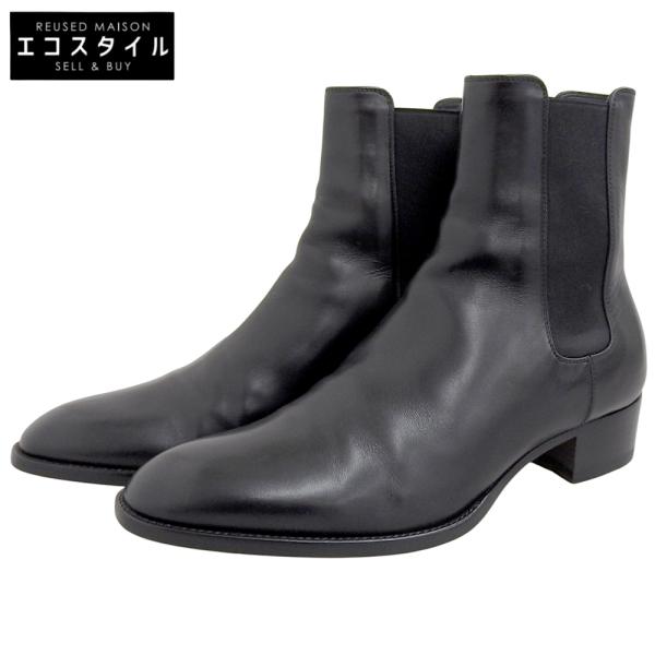 美品 SAINT LAURENT サンローランパリ サイドゴア チェルシーブーツ