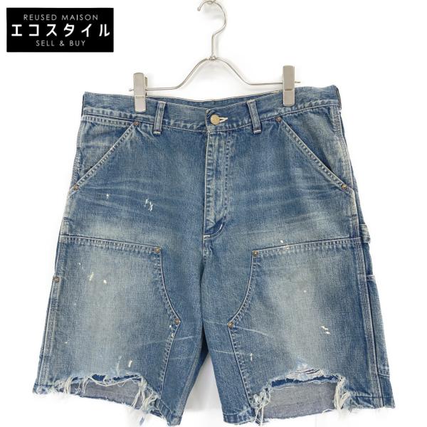 SAINT MICHAEL セントマイケル SMーHR8-0000-073 ダブルニーショーツ