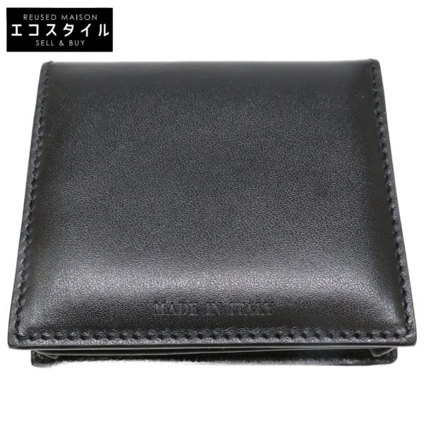 【希少✨レザー/ケース】ロンハーマン　コンパクト　ブラック　ユニセックス 美品 Ron Herman ロンハーマン ダイナミカ別注 スモールレザー