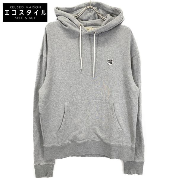 MAISON KITSUNE メゾンキツネ ポロシャツ メンズ 【古着】【中古】 MAISON KITSUNE メゾンキツネ グレー GU00335KM0002 ワンポイント