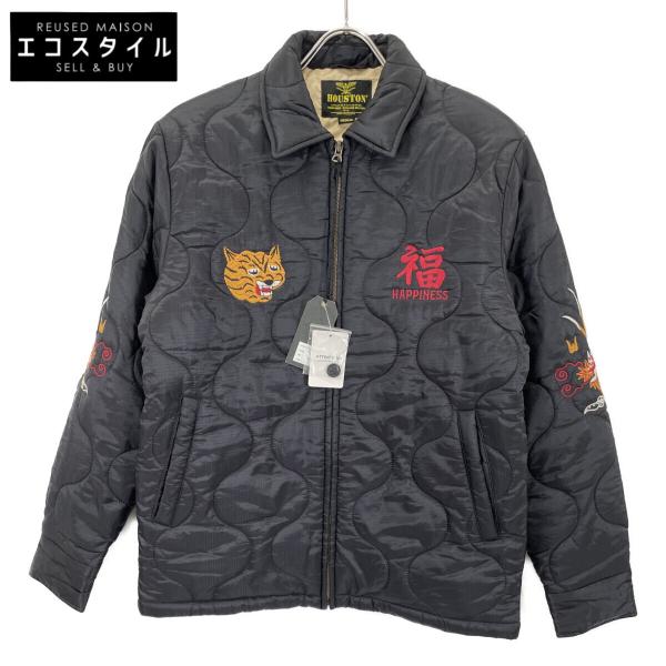 新品同様/ HOUSTON ヒューストン 51200 TIGER キルティング ベトナム