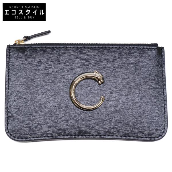 Cartier（カルティエ） 新品同様 パンテール ジップ付きカードホルダー