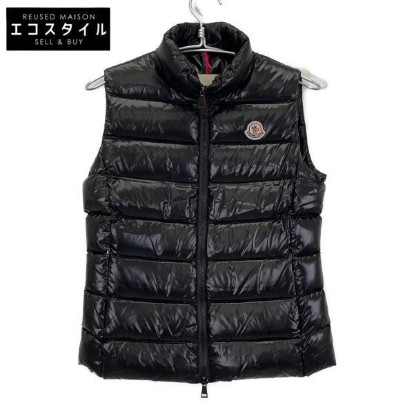 美品✨モンクレール GHANY GILET ダウンベスト ブラック Sサイズ相当 MONCLER（モンクレール） ブラック GHANY GILET ダウンベスト ブラック