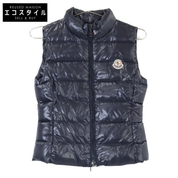 MONCLER ネイビー ダウンベスト140 MONCLER（モンクレール） ダウン ベスト 140 ネイビー キッズ