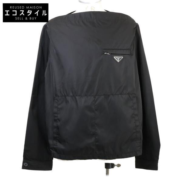 M_by55様ご予約新品未使用☆PRADAナイロンジャケットRe-Nylon PRADA（プラダ） 美品/国内正規 SGB755 RE-NYLON トライアングルロゴ