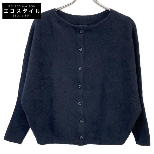 BEARDSLEY ビアズリー 24AW ブラック  FOXウール後ろボタンニット ブラック F トップス レディース 中古