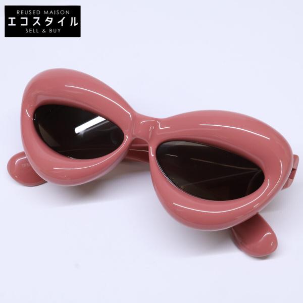 LOEWE ロエベ  【美品】LW400971 キャットアイ 55□16 145 LOEWE（ロエベ） 美品 LW400971 キャットアイ サングラス 55□16 145