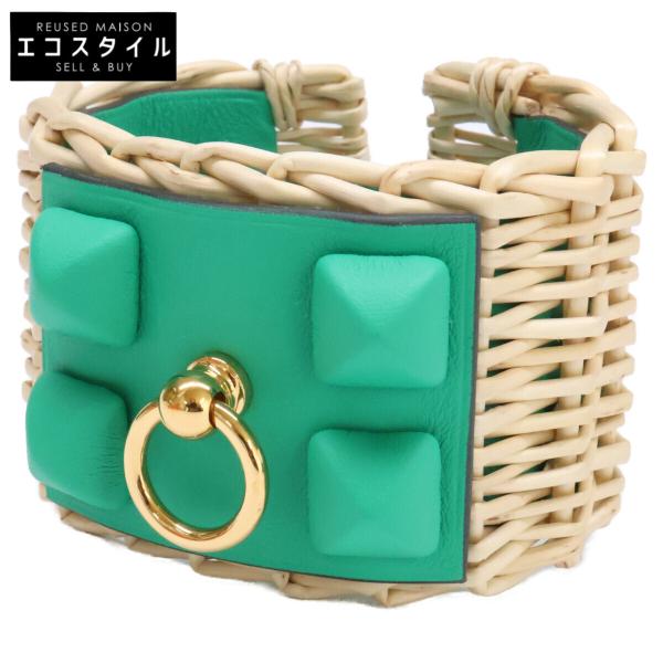 新品同様 HERMES エルメス W刻印 メドール・ピクニック ブレスレット