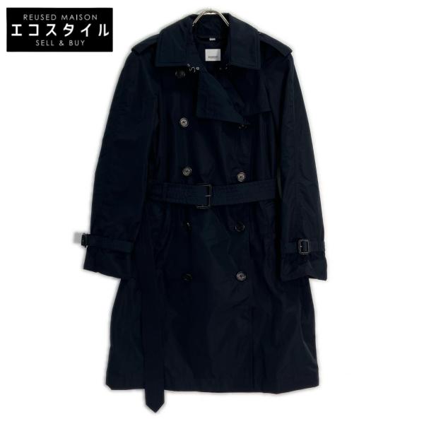 BURBERRY（バーバリー） ブラック 裏地チェック ナイロントレンチ