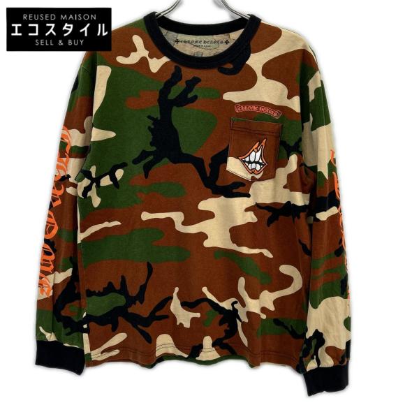 Chrome Hearts クロムハーツ ×Matty Boy Caution L/S Tshirt Camo