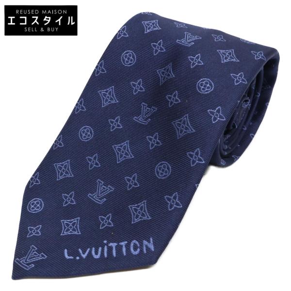 LOUIS VUITTON ルイヴィトン 【美品】25年製 M97520 モノグラム ブラスト 7CM シルク 美品 LOUIS VUITTON ルイヴィトン 25年製 M97520 モノグラム ブラスト