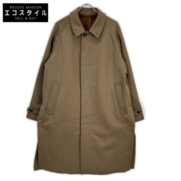 JOHN SMEDLEY ジョンスメドレー 20AW A2718FC 201 ブラウン カシミア ウール フーデッドロングコート バルマカーンコート 2 ジョンスメドレー 20AW A2718FC 201 ブラウン カシミア ウール