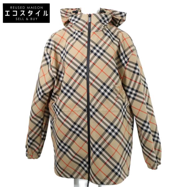 バーバリーロンドン　ジップアップ　ノバチェック　ホースロゴ BURBERRY（バーバリー） 新品/国内正規 8104112 ノバチェック