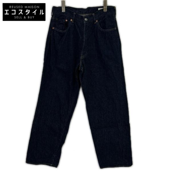 コモリ COMOLI メンズ デニム COMOLI コモリ X01-03003 インディゴ デニム5Pパンツ 0 ボトムス