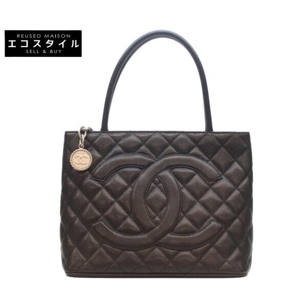 CHANEL（シャネル） A01804 キャビアスキン 復刻トート トートバッグ 