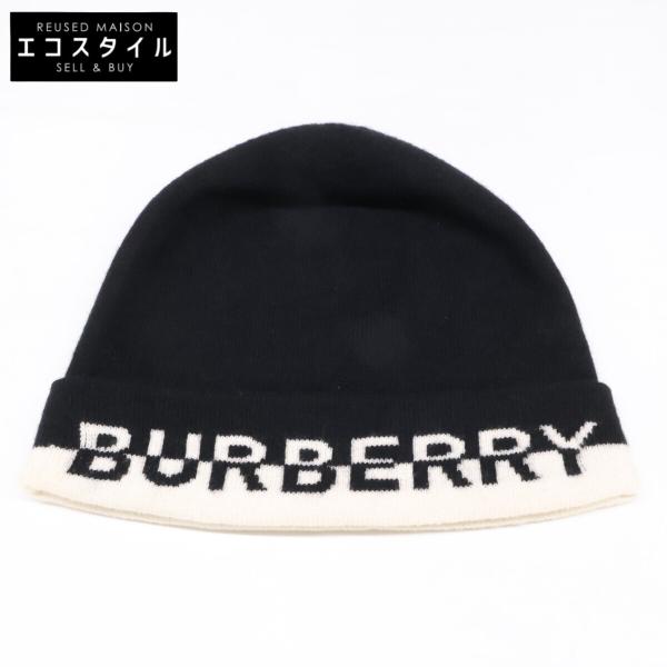BURBERRY バーバリー 【即決/国内正規】8058054/72F ロゴ カシミヤ/ナイロン ニット帽 54-61cm BURBERRY（バーバリー） /国内正規 8058054/72F ロゴ カシミヤ