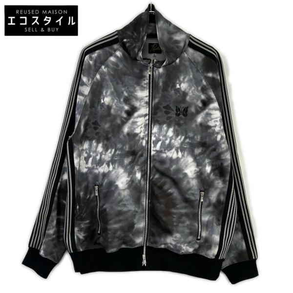 needles ニードルズ QV1597 ブラック LHP EXCLUSIVE 別注 タイダイ トラックジャケット XL Needles（ニードルス） ニードルズ QV1597 ブラック LHP EXCLUSIVE