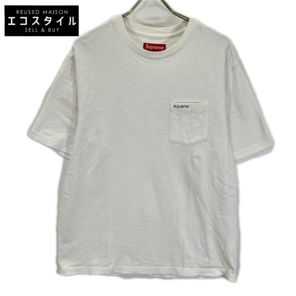 Supreme（シュプリーム） 24SS ホワイト コットン SS Pocket Tee