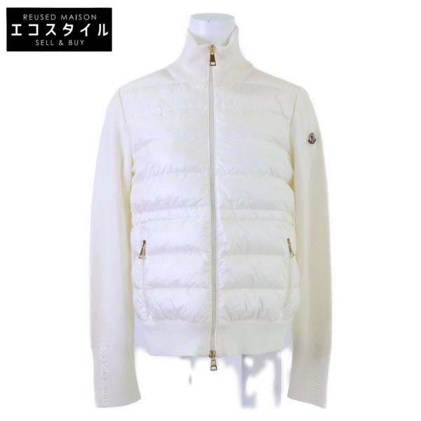 MONCLER（モンクレール） 美品 25年製 ダウン切替ニットカーディガン
