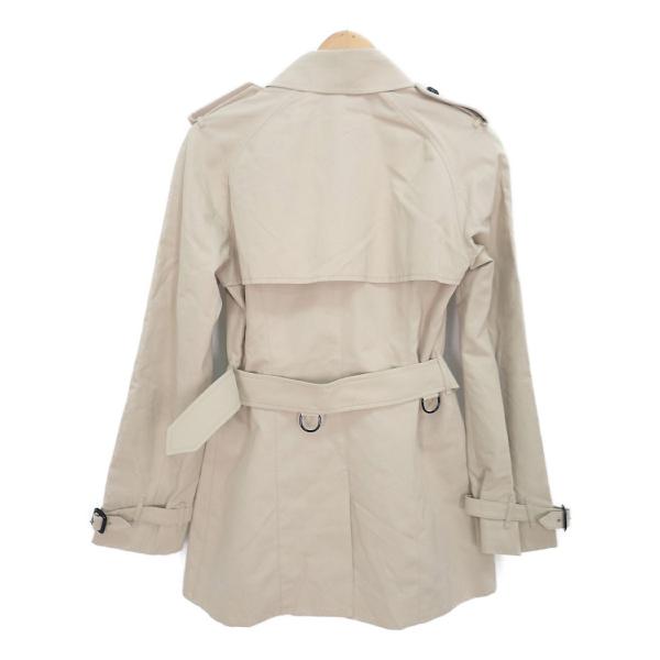 60 Off 新品同様 Burberry バーバリー コットン混 裏地チェック柄 トレンチコート Uk 10 Usa 8 Ita 42 Ger 38 ライトベージュ レディース 安心の定価販売 Homeofmalones Com