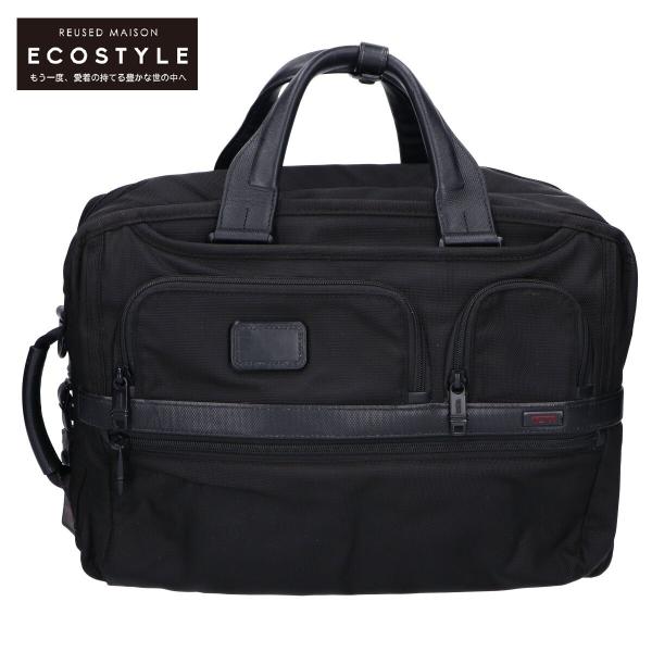 美品　TUMI ALPHA2 26180D2 3WAY ブリーフケース　ブラック wine-king_2889900000052662