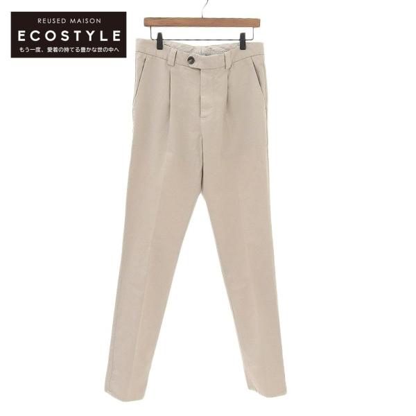 BRUNELLO CUCINELLI チノパン　サイズ４６ BRUNELLO CUCINELLI ブルネロクチネリ LEISURE FIT タック入
