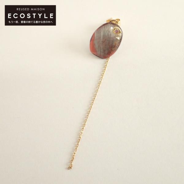 モナカジュエリー　monaka jewelry ピアス　k18 wine-king_2889900000060549