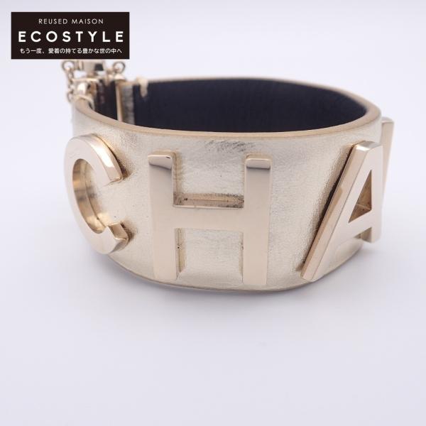 CHANEL メタリックラメバングル　シャネル CHANEL メタリックラメバングル シャネル CHANEL メタリックラメ