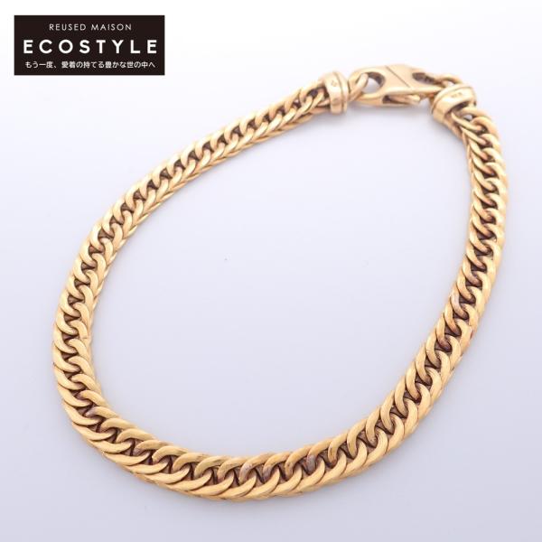 Balestraバレステラ 750YG 喜平 ブレスレット イエローゴールド  