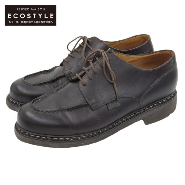 Paraboot パラブーツ シャンボード Uチップ レザー シューズ マロン 8