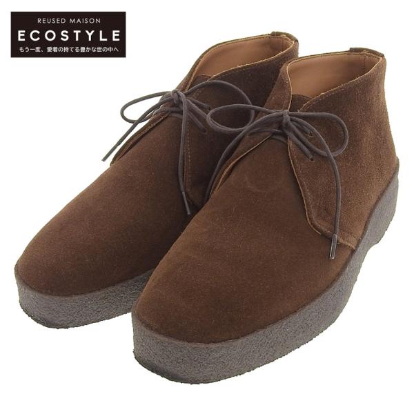 美品 SANDERS サンダース スエード ブリット チャッカ ブーツ シューズ