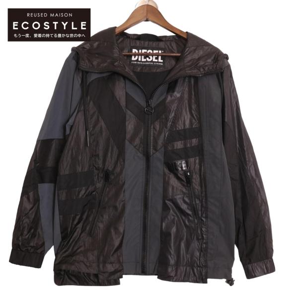 DIESEL / フライトジャケット/XS/ポリエステル/BLK wine-king_2889900000085123