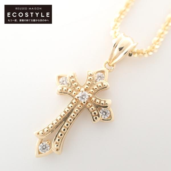 美品 AVALANCHE アヴァランチ 10KT クロストップ・ツイストスパークル