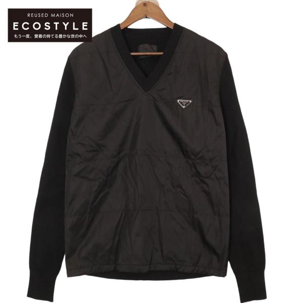 PRADA（プラダ） UMA933 トライアングルプレート ナイロン切り替え