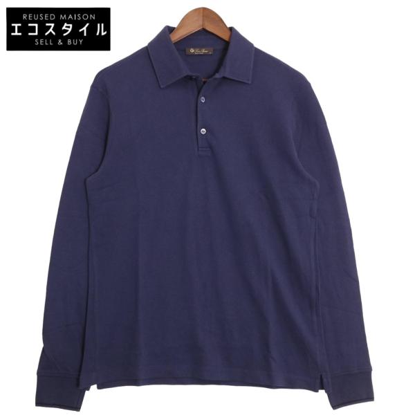 Loro Piana（ロロピアーナ） ブルー FAF8503 コットン 鹿の子 ラガー