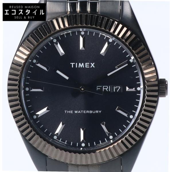 TIMEX / Waterbury Legacy/クォーツ腕時計/アナログ/BLK/TW2V17700 wine-king_2889900000092035