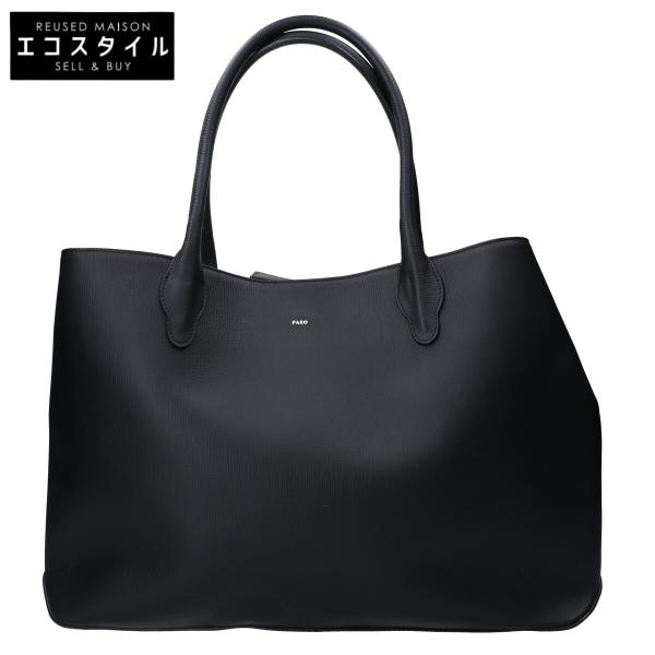 FARO Cartello Tote Large ファーロ ブラック 新品同様/ FARO ファーロ Cartello Tote Large カルテッロ
