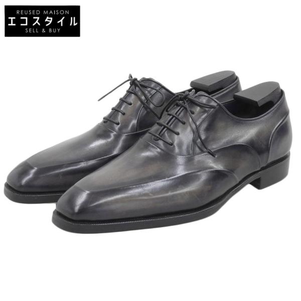 美品 Berluti ベルルッティ デムジュールライン チゼルトゥ シューズ