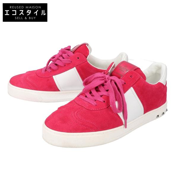 VALENTINO ヴァレンティノ ND72W2 スエードxレザー ロックスタッズ